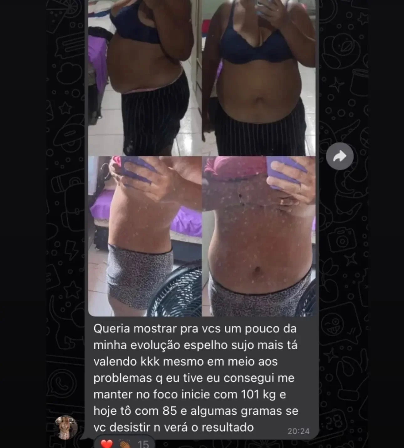 Resultado aluna
